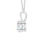 Load image into Gallery viewer, Classic Prong-Set Round Lab-Grown Diamond Solitaire Pendant
