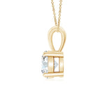 Load image into Gallery viewer, Classic Prong-Set Round Lab-Grown Diamond Solitaire Pendant

