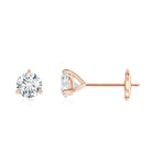 Load image into Gallery viewer, Lab-Grown Prong-Set Round Diamond Martini Stud Earrings
