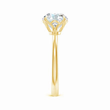 Solitaire Round Claw-Set Lab-Grown Diamond Classic Engagement Ring