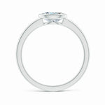 Load image into Gallery viewer, Lab-Grown East-West Oval Diamond Solitaire Ring Bezel Setting
