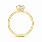 Load image into Gallery viewer, Lab-Grown Pear Shape Diamond Solitaire Classic Engagement Ring
