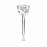 Load image into Gallery viewer, Lab-Grown Classic Round Diamond Solitaire Bypass Ring
