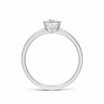 Load image into Gallery viewer, Lab-Grown Princess Cut Diamond Reverse Tapered Setting Solitaire Engagement Ring
