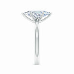 Load image into Gallery viewer, Lab-Grown Marquise Diamond Reverse Tapered Setting Solitaire Engagement Ring

