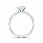 Load image into Gallery viewer, Lab-Grown Marquise Diamond Reverse Tapered Setting Solitaire Engagement Ring
