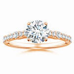 Load image into Gallery viewer, Lab-Grown Solitaire Round Diamond Engagement Ring
