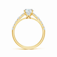 Lab-Grown Solitaire Round Diamond Engagement Ring
