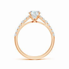 Lab-Grown Solitaire Round Diamond Engagement Ring
