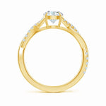 Load image into Gallery viewer, Lab-Grown Classic Solitaire Diamond Twist Shank Engagement Ring
