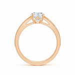 Load image into Gallery viewer, Lab-Grown Vintage Inspired Round Diamond Split Shank Engagement Ring
