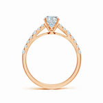 Load image into Gallery viewer, Lab-Grown Solitaire Oval Diamond Engagement Ring
