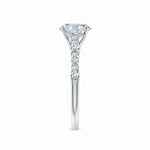 Load image into Gallery viewer, Lab-Grown Solitaire Oval Diamond Engagement Ring
