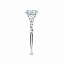 Lab-Grown Solitaire Oval Diamond Engagement Ring
