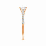 Load image into Gallery viewer, Lab-Grown Solitaire Princess Cut Diamond Engagement Ring
