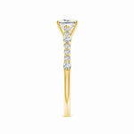 Load image into Gallery viewer, Lab-Grown Solitaire Princess Cut Diamond Engagement Ring
