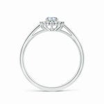 Load image into Gallery viewer, Lab-Grown Diamond Curved Floral Ring

