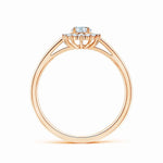 Load image into Gallery viewer, Lab-Grown Diamond Curved Floral Ring
