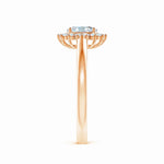 Load image into Gallery viewer, Lab-Grown Diamond Curved Floral Ring

