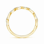 Load image into Gallery viewer, Lab-Grown Pave-Set Diamond Twist Ring For Her
