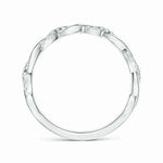 Load image into Gallery viewer, Lab-Grown Pave-Set Diamond Twist Ring For Her

