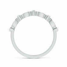 Lab-Grown Aeon Vintage Inspired Diamond Lace Pattern Wedding Ring