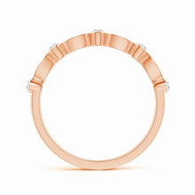 Lab-Grown Aeon Vintage Inspired Diamond Lace Pattern Wedding Ring