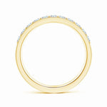 Load image into Gallery viewer, Prong-Set Lab-Grown Diamond Double Shank Wedding Ring
