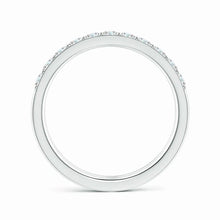 Prong-Set Lab-Grown Diamond Double Shank Wedding Ring