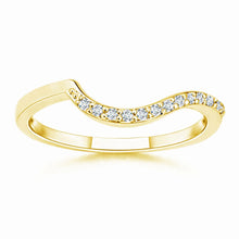 Lab-Grown Prong Set Diamond Swirl Wedding Ring for Women