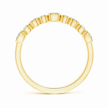 Lab-Grown Round Diamond Stackable Fashion Ring with Milgrain