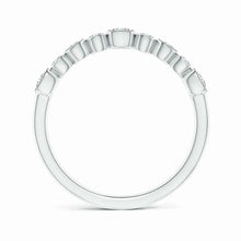 Lab-Grown Round Diamond Stackable Fashion Ring with Milgrain
