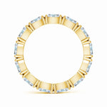 Load image into Gallery viewer, Lab-Grown East-West Oval Diamond Eternity Wedding Ring
