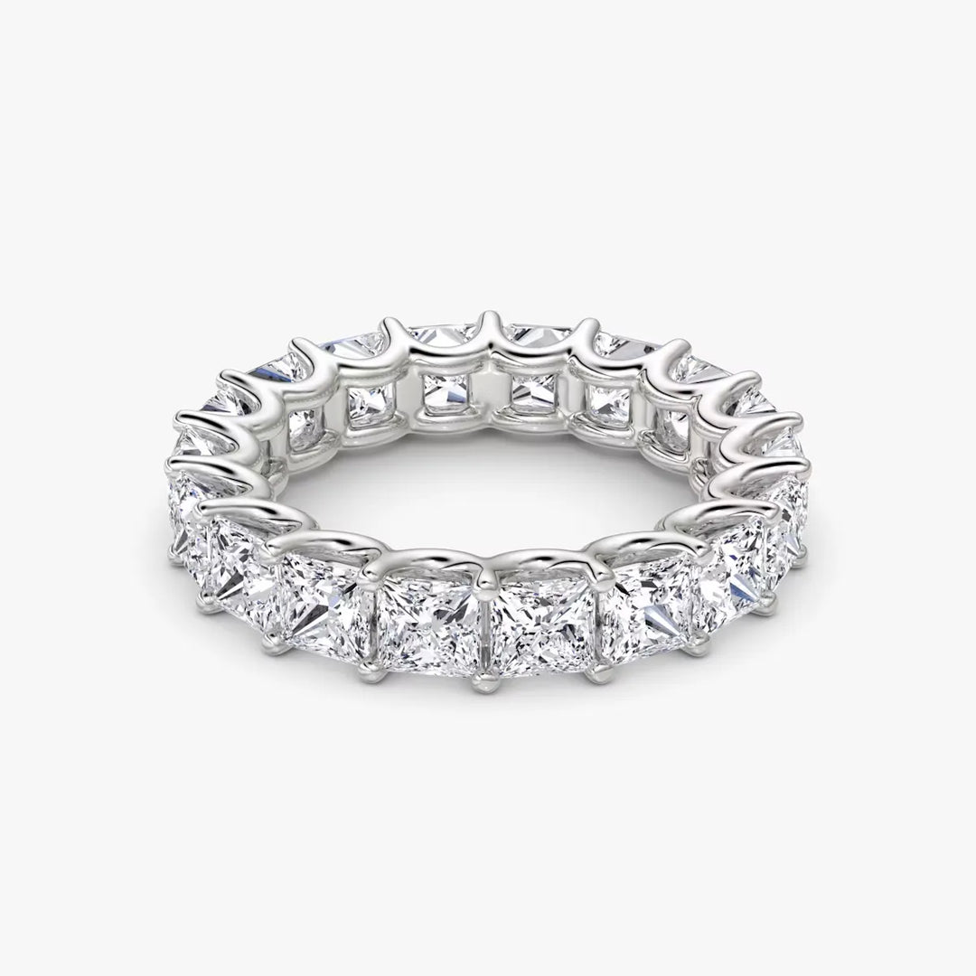 Princess Eternity Lab Diamond Ring