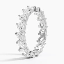 Pear Eternity Lab Diamond Ring