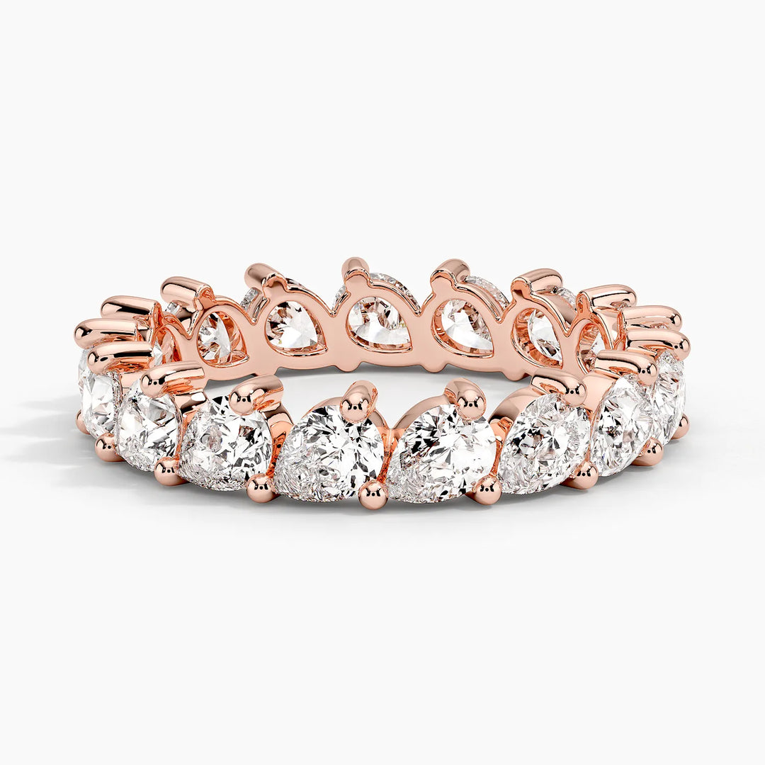 Pear Eternity Lab Diamond Ring