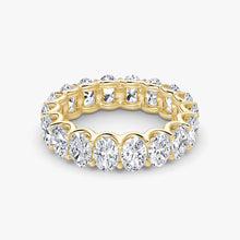 Oval Eternity Lab Diamond Ring
