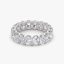 Oval Eternity Lab Diamond Ring