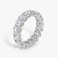 Oval Eternity Lab Diamond Ring