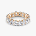 Load image into Gallery viewer, Oval Eternity Lab Diamond Ring
