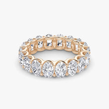 Oval Eternity Lab Diamond Ring