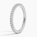 Load image into Gallery viewer, Lab-Grown Shared Prong-Set Diamond Eternity Wedding Band for Her
