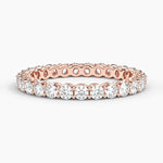 Load image into Gallery viewer, Round Eternity Lab Diamond Ring
