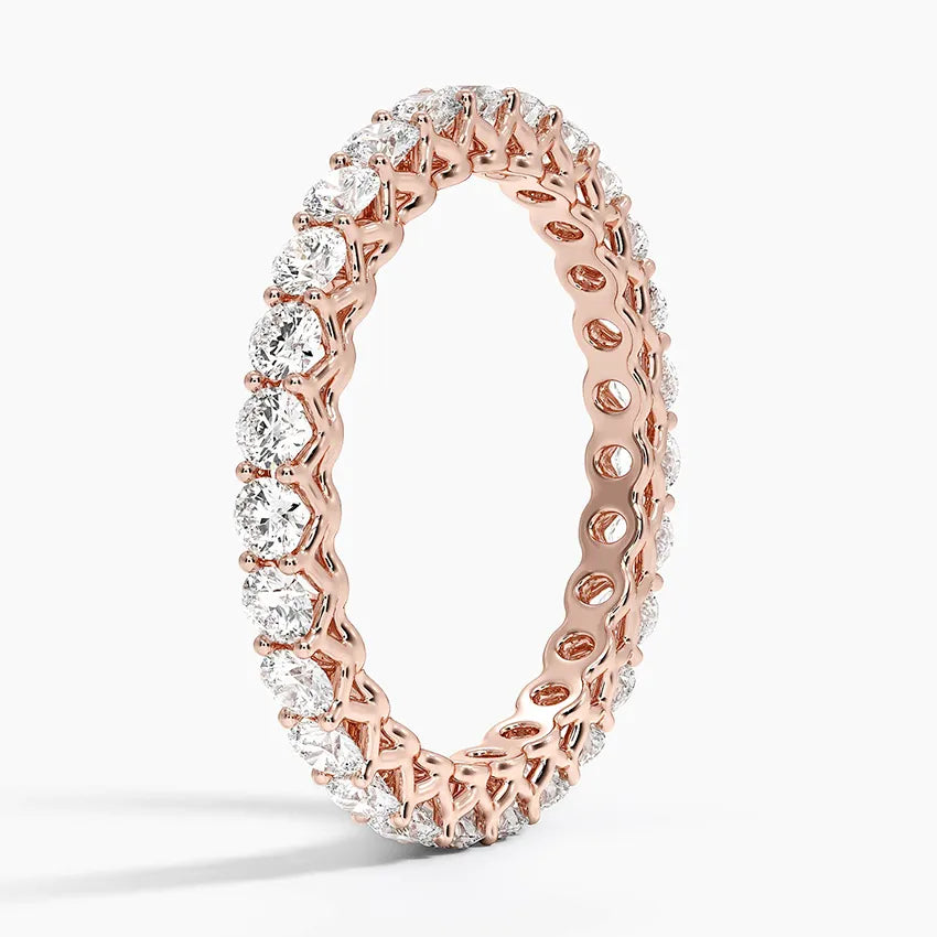 Round Eternity Lab Diamond Ring
