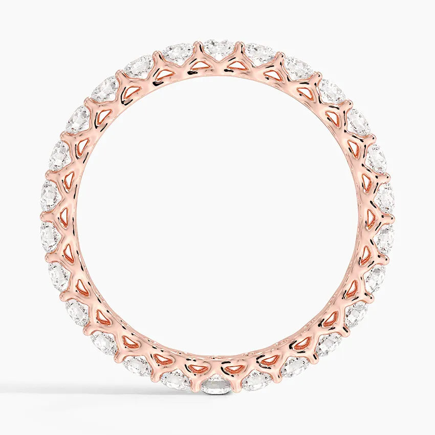 Round Eternity Lab Diamond Ring