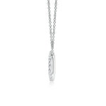 Load image into Gallery viewer, U-Pave Set Lab-Grown Diamond Sideways Infinity Pendant Necklace
