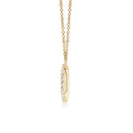 Load image into Gallery viewer, U-Pave Set Lab-Grown Diamond Sideways Infinity Pendant Necklace
