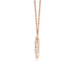 Load image into Gallery viewer, U-Pave Set Lab-Grown Diamond Sideways Infinity Pendant Necklace
