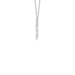 Load image into Gallery viewer, Lab-Grown Emerald-Cut and Oval Diamond Circle of Life Pendant
