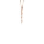 Load image into Gallery viewer, Lab-Grown Emerald-Cut and Oval Diamond Circle of Life Pendant
